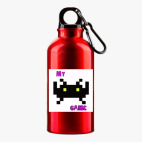 Металлическая бутылка 400 мл UV-DTF