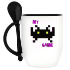 Кружка с ложкой