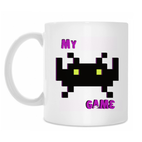 Кружка с принтом Коипьютерная игра