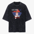 Футболка оверсайз вареная