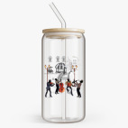 Банка с бамбуковой крышкой