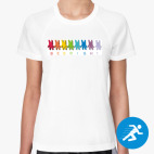 Женская спортивная футболка