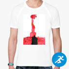 Мужская спортивная футболка