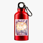 Металлическая бутылка 400 мл UV-DTF