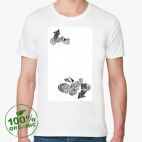 Мужская футболка органик