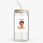 Банка с бамбуковой крышкой