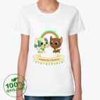 Женская футболка органик