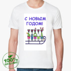 Мужская футболка органик