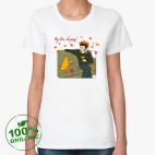 Женская футболка органик