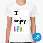 Женская спортивная футболка