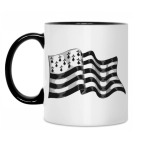 Кружка двухцветная