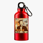 Металлическая бутылка 400 мл UV-DTF