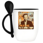 Кружка с ложкой