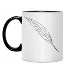 Кружка двухцветная