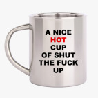 Кружка металлическая