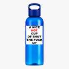 Прозрачная спортивная бутылка