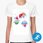 Женская спортивная футболка