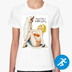 Женская спортивная футболка