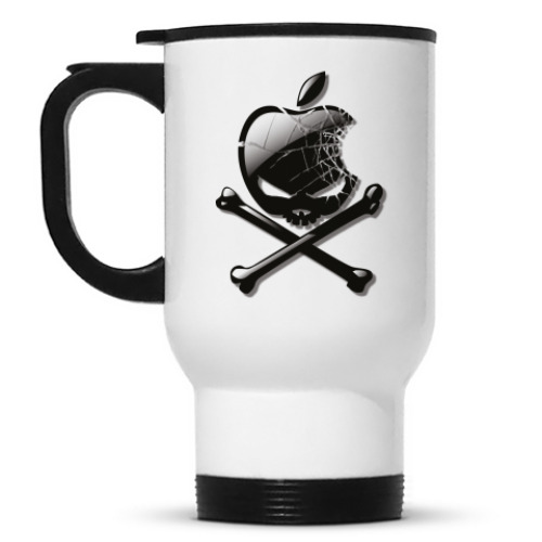 Кружка-термос с принтом Убийственный Apple