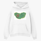 Толстовка худи оверсайз