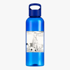 Прозрачная спортивная бутылка