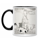 Кружка двухцветная