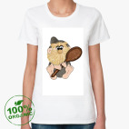 Женская футболка органик