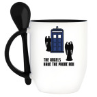 Кружка с ложкой