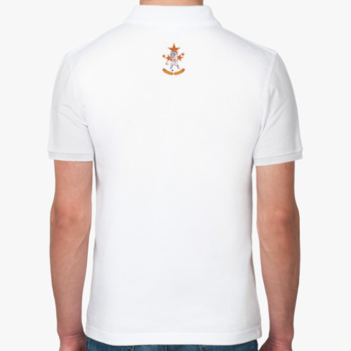 Рубашка поло с принтом Хорек Москва