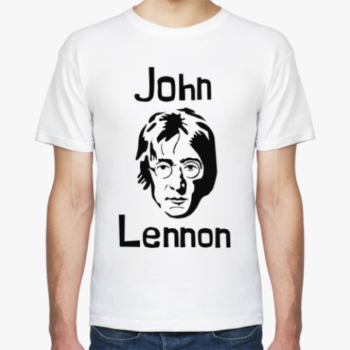 Футболка с принтом Джон Леннон