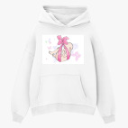 Толстовка худи оверсайз