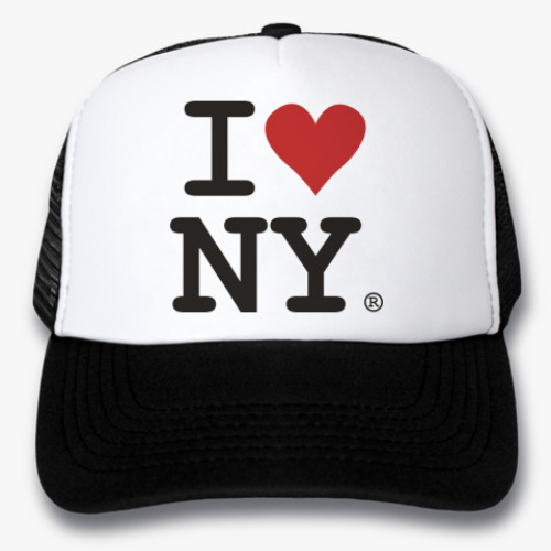 Кепка-тракер с принтом I Love NY