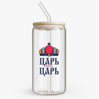 Банка с бамбуковой крышкой