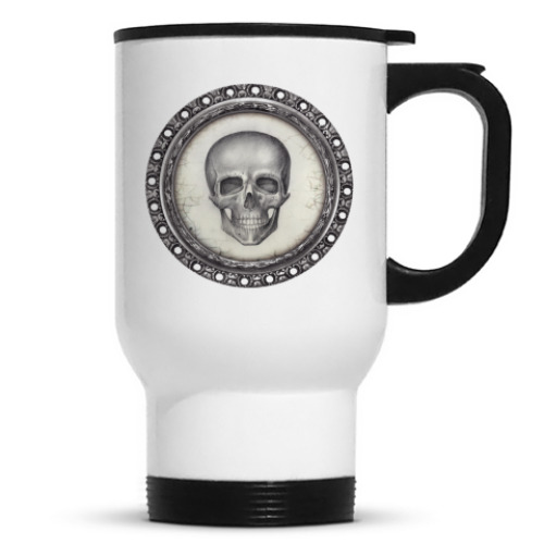 Кружка-термос с принтом Череп