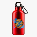 Металлическая бутылка 400 мл UV-DTF