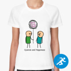 Женская спортивная футболка