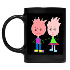 Кружка цветная UV-DTF