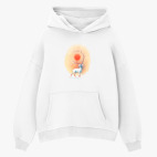 Толстовка худи оверсайз