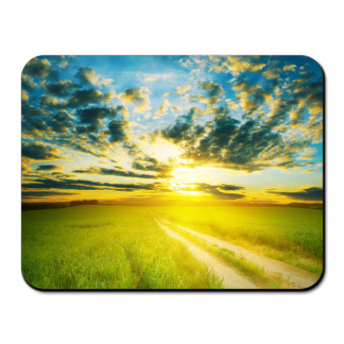 Коврик для мыши с принтом  'Закат'