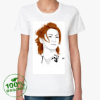 Женская футболка органик