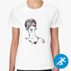 Женская спортивная футболка