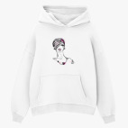 Толстовка худи оверсайз