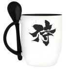 Кружка с ложкой