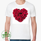 Сердце из роз