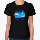 Ночной пейзаж. Космос