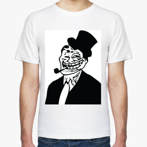 Футболка с принтом Troll dad