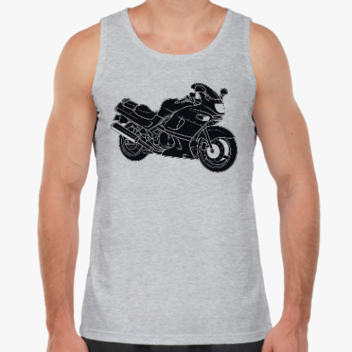 Майка с принтом мотоцикл