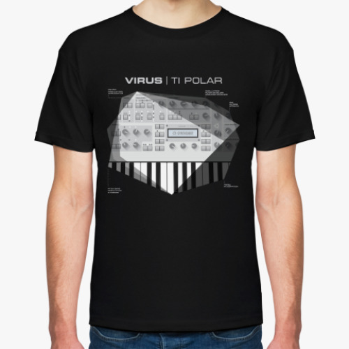 Футболка с принтом Virus TI Polar
