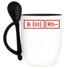 Кружка с ложкой