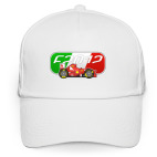 Кепка / бейсболка, белая (печать) F2012